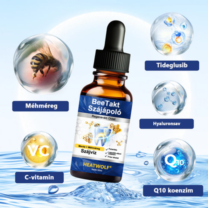 HEATWOLF® BeeTakt Szájápoló Regeneráló Oldat 🦷Fejlett bioaktív formula a szájüreg átfogó regeneráló támogatására