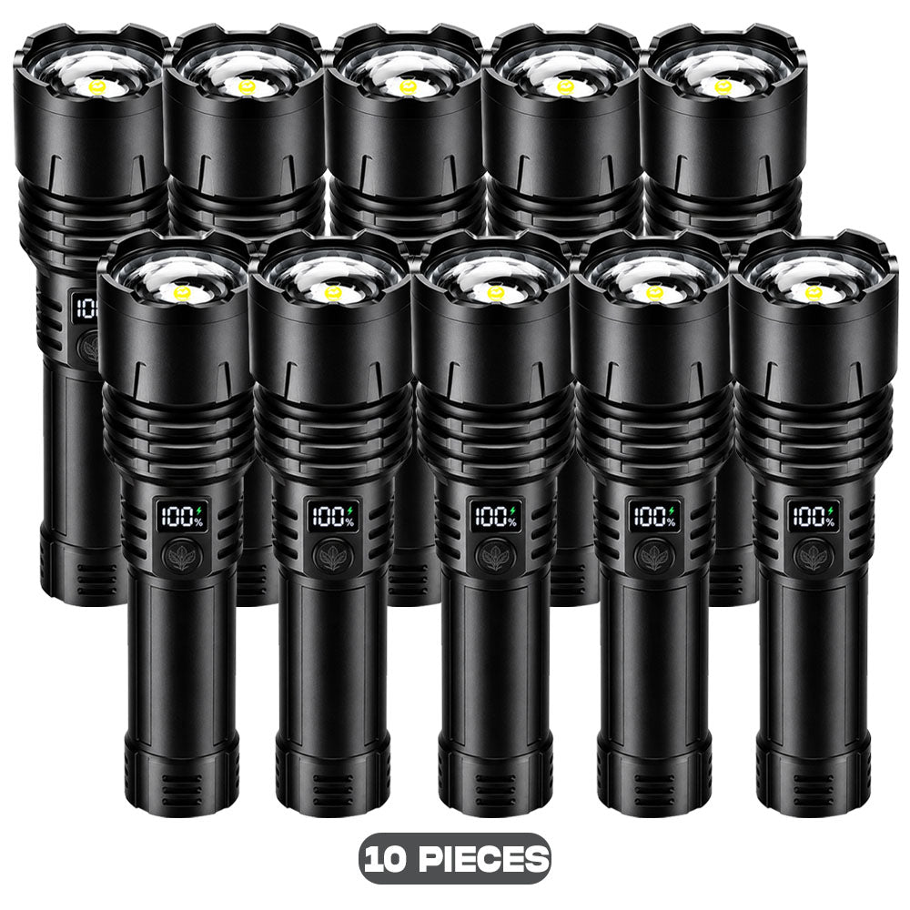 🔥BEST DEAL OFFER 70% OFF + 🎁 2026 Billhol® NEW Super Bright Ultimate Tactical Survival Flashlight · 2M+ SOLD · 80X Brighter ·120H Runtime · Military COB LED Tech🛒