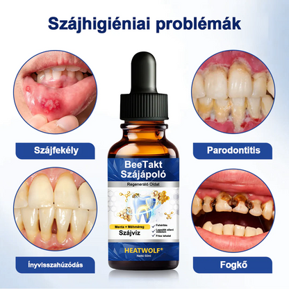 HEATWOLF® BeeTakt Szájápoló Regeneráló Oldat 🦷Fejlett bioaktív formula a szájüreg átfogó regeneráló támogatására