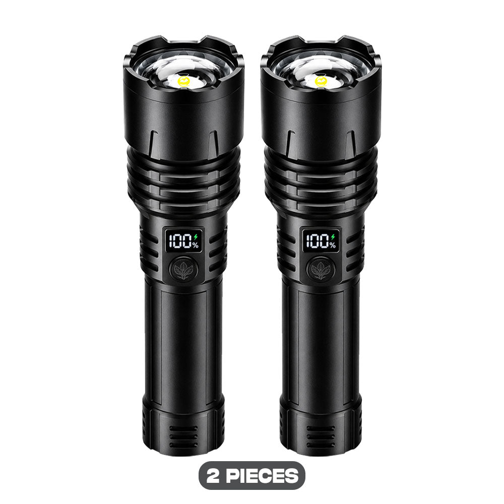 🔥BEST DEAL OFFER 70% OFF + 🎁 2026 Billhol® NEW Super Bright Ultimate Tactical Survival Flashlight · 2M+ SOLD · 80X Brighter ·120H Runtime · Military COB LED Tech🛒