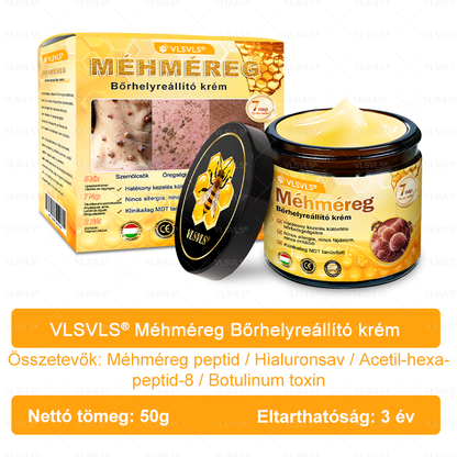 VLSVLS® Méhméreg Bőrhelyreállító Krém 🔥 UTOLSÓ NAP – 80% KEDVEZMÉNY