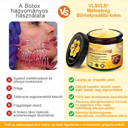 VLSVLS® Méhméreg Bőrhelyreállító Krém 🔥 UTOLSÓ NAP – 80% KEDVEZMÉNY