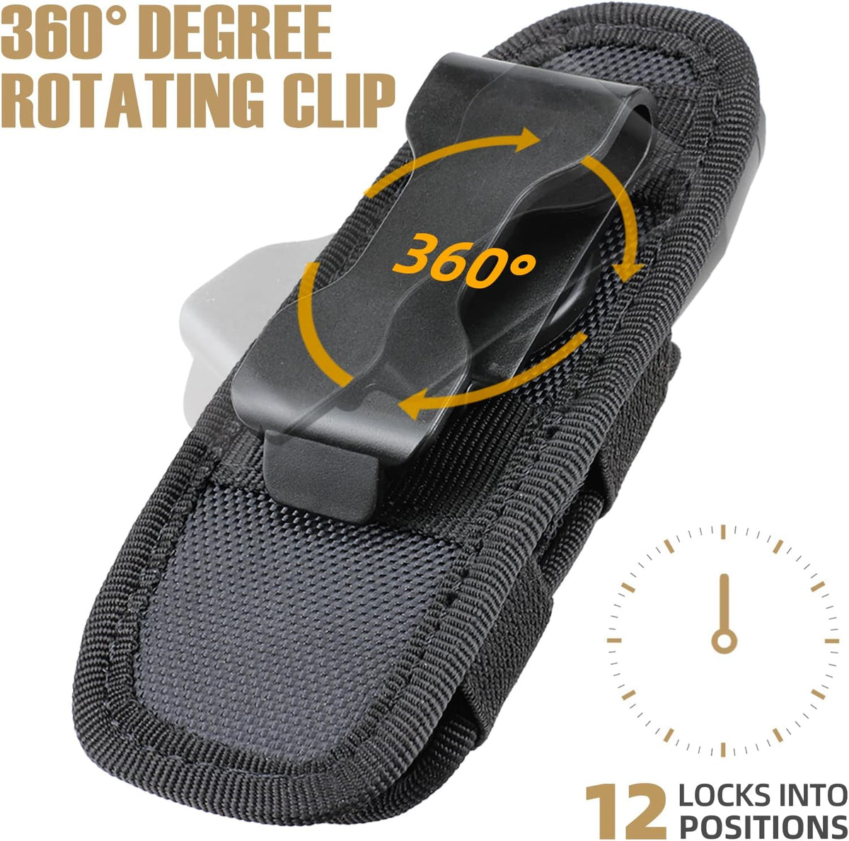 Billhol® Flashlight Pouch Holster