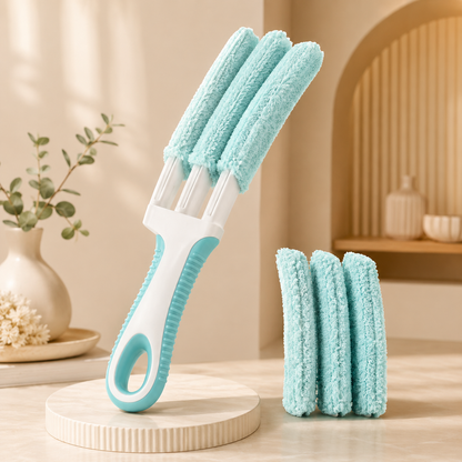 Blind Cleaning Brush for Window Blinds, Shutters & Air Vents