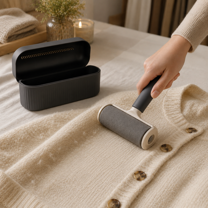 Reusable Lint Roller for Pet Hair, Clothes, Sofa & Fabric Cleaning